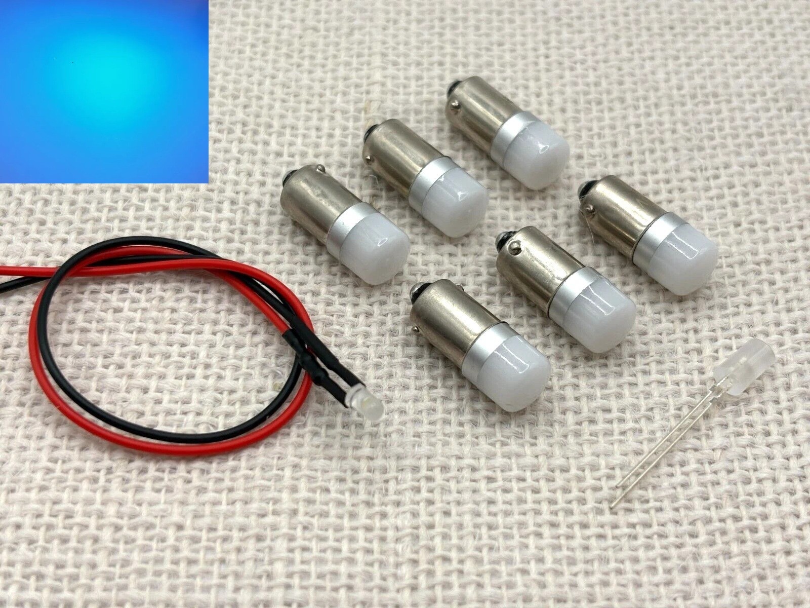 Kenwood KR-5400 KR-6400 KR-7400 replacement BLUE LED Lamps bulb lights kit