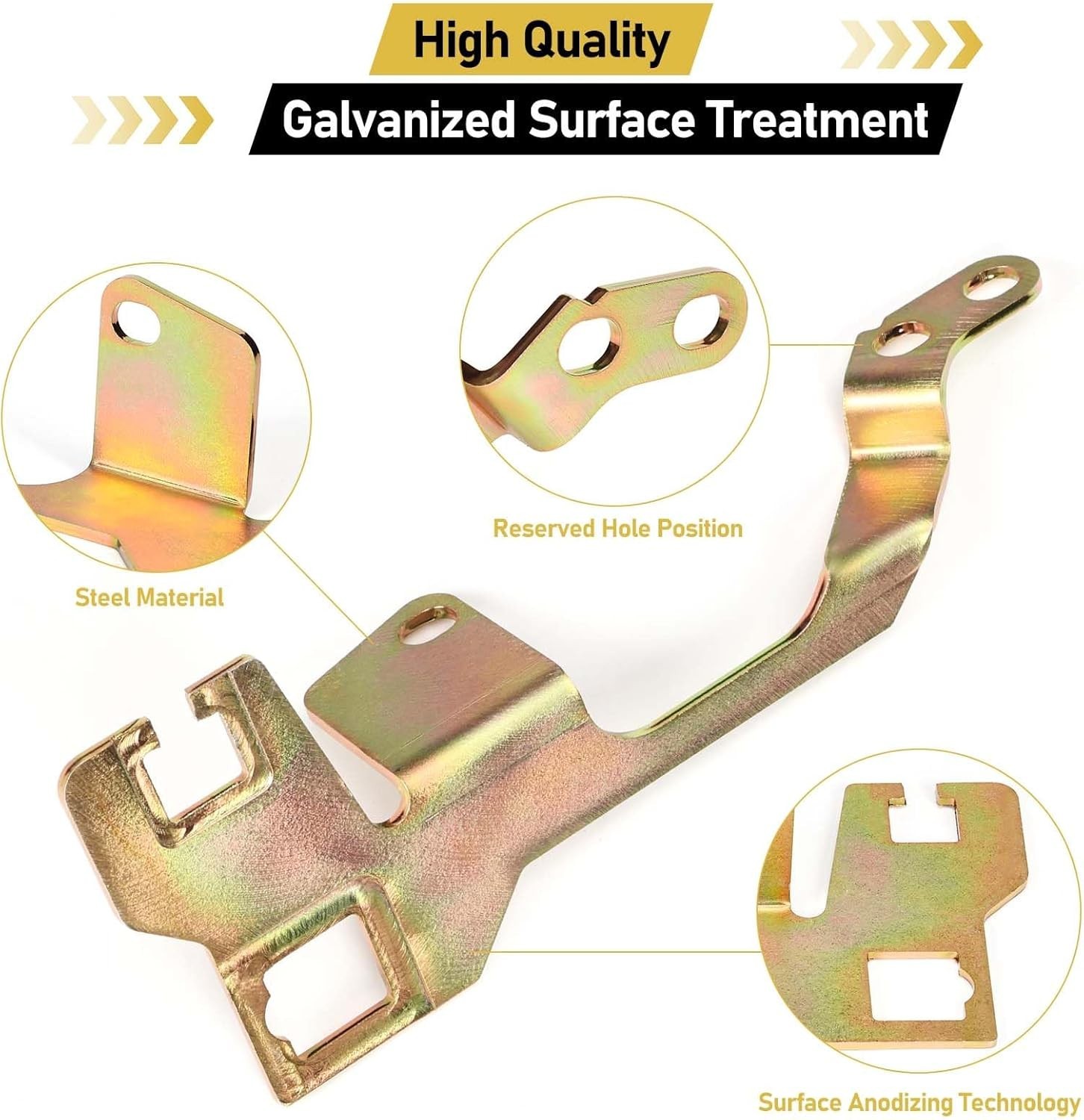 Throttle & Kickdown Cable Bracket 157313 For Edelbrock Performer Thunder AVS
