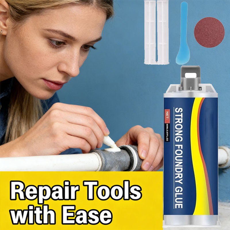 Strong Foundry Glue,Metal Repair Glue, AB Metal Glue Heary Duty Weld 85ml