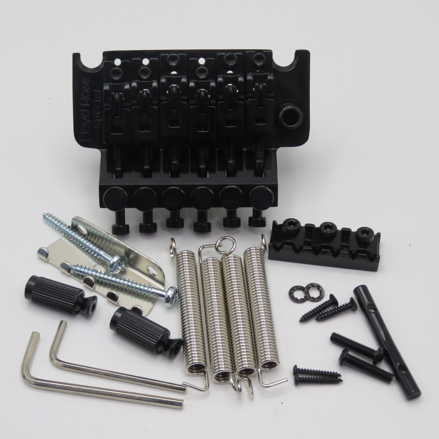 Black Floyd RoseOriginal Special Tremolo System Bridge with42MM/43MM Locking Nut