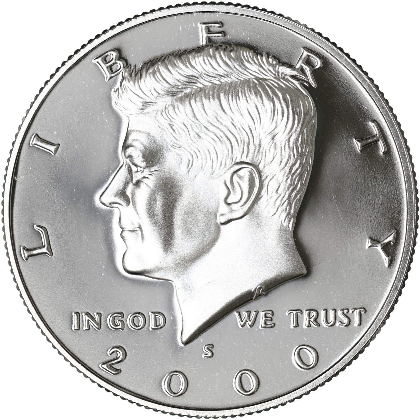 2000 S Kennedy Half Dollar Gem DCam Proof CN-Clad