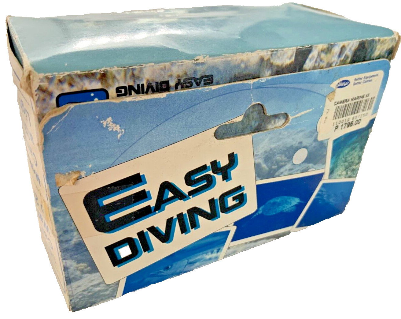 Marine X3 Motorized 35mm Underwater Camera Flash & Lexan 25 meter Hard Case NEW