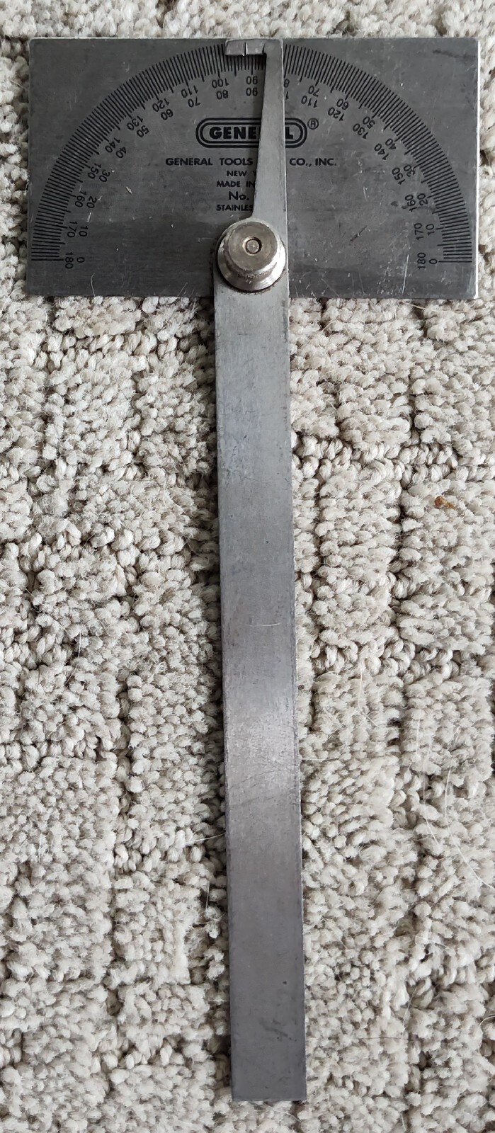 GENERAL MACHINIST'S PROTRACTOR