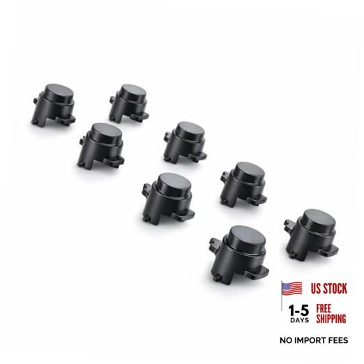 Parking Sensor Cover Cap, Direct Fit Replacement Bumper Mount Accessory,