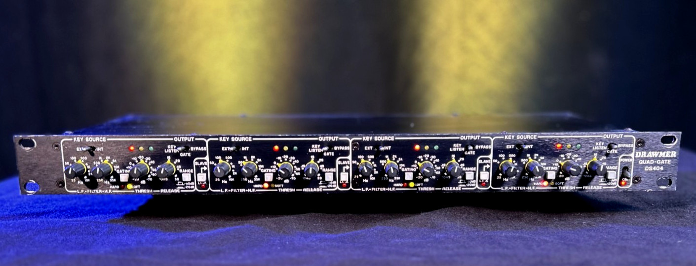 VINTAGE Drawmer Quad- Gate DS404  4-channel Noise Gate 00340 ***REDUCED***