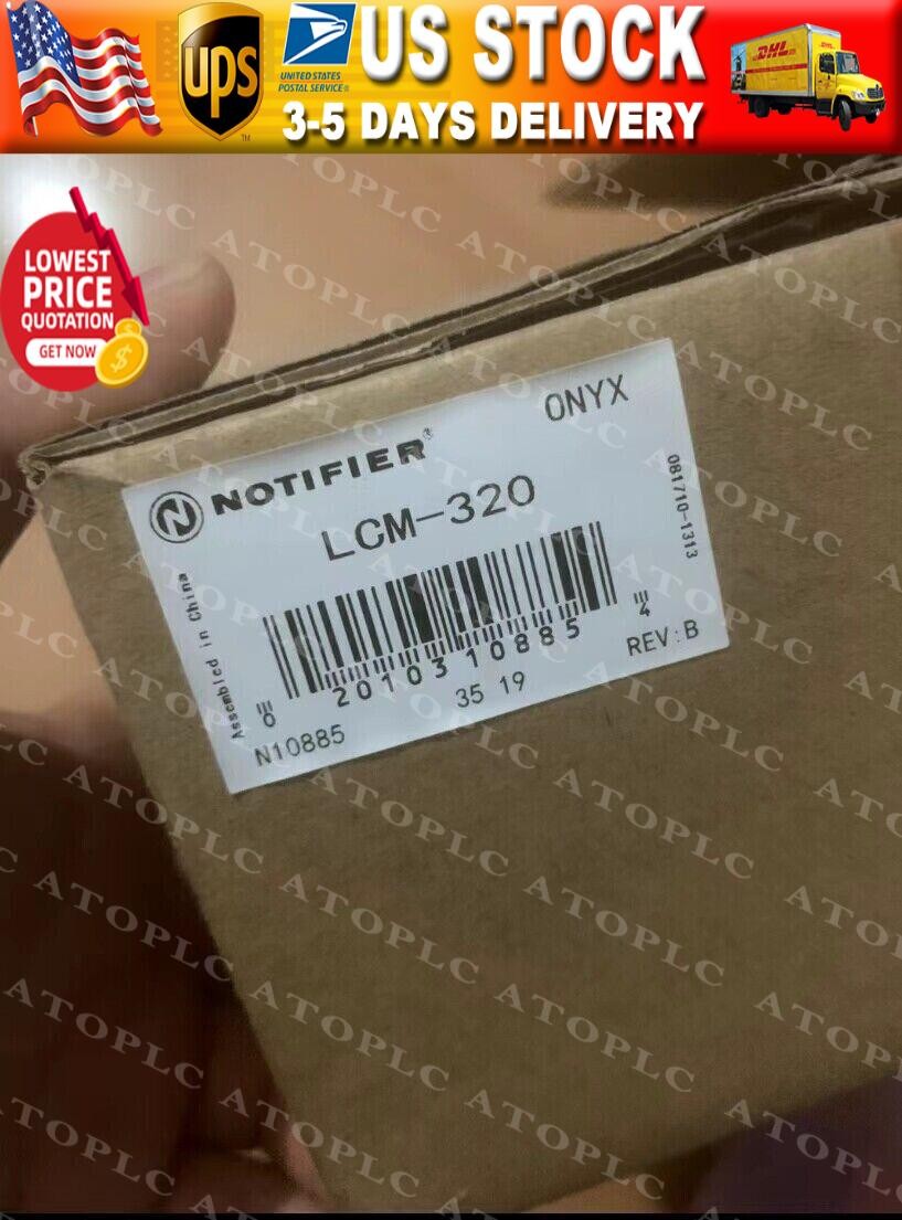 cxNew with box LCM-320 Notifier Circuit Card Fast Shipping Warranty US Free TAX