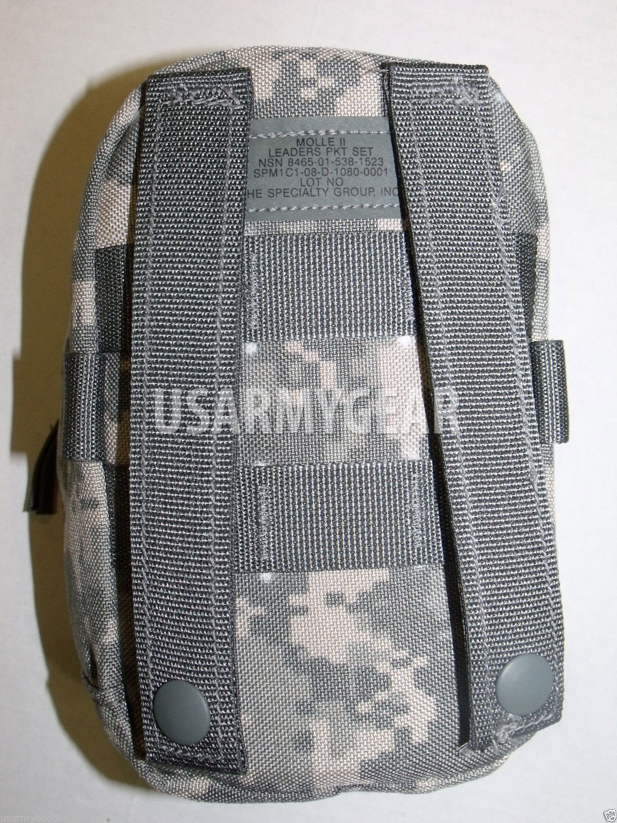 NEW Made in USA ACU MOLLE ll US.Army Leaders Utility Admin Pouch Set w Inserts
