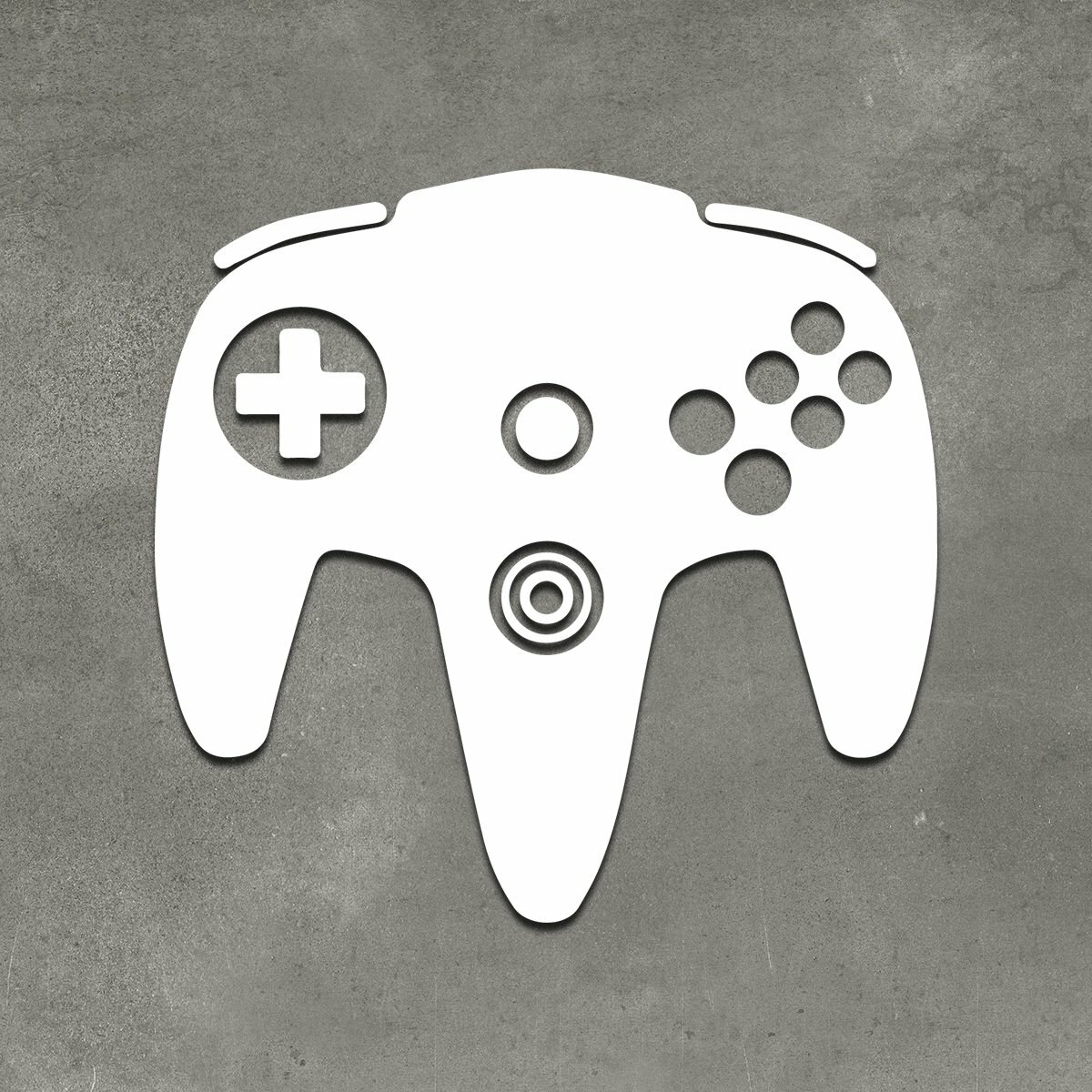 Nintendo N64 Controller Sticker
