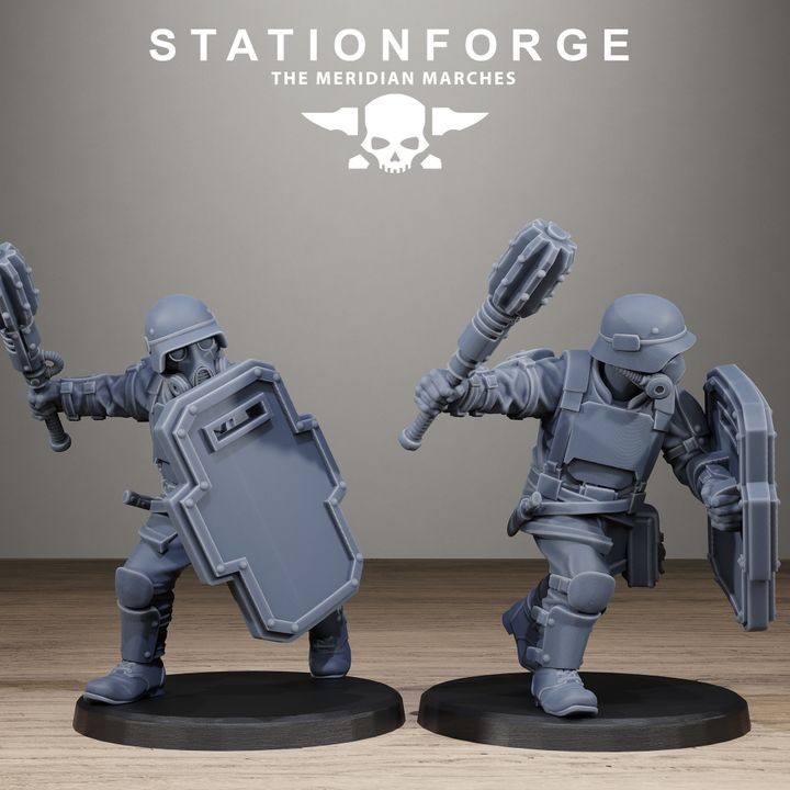 32mm Meridian Starter Pack x10 Station Forge High Quality Miniatures