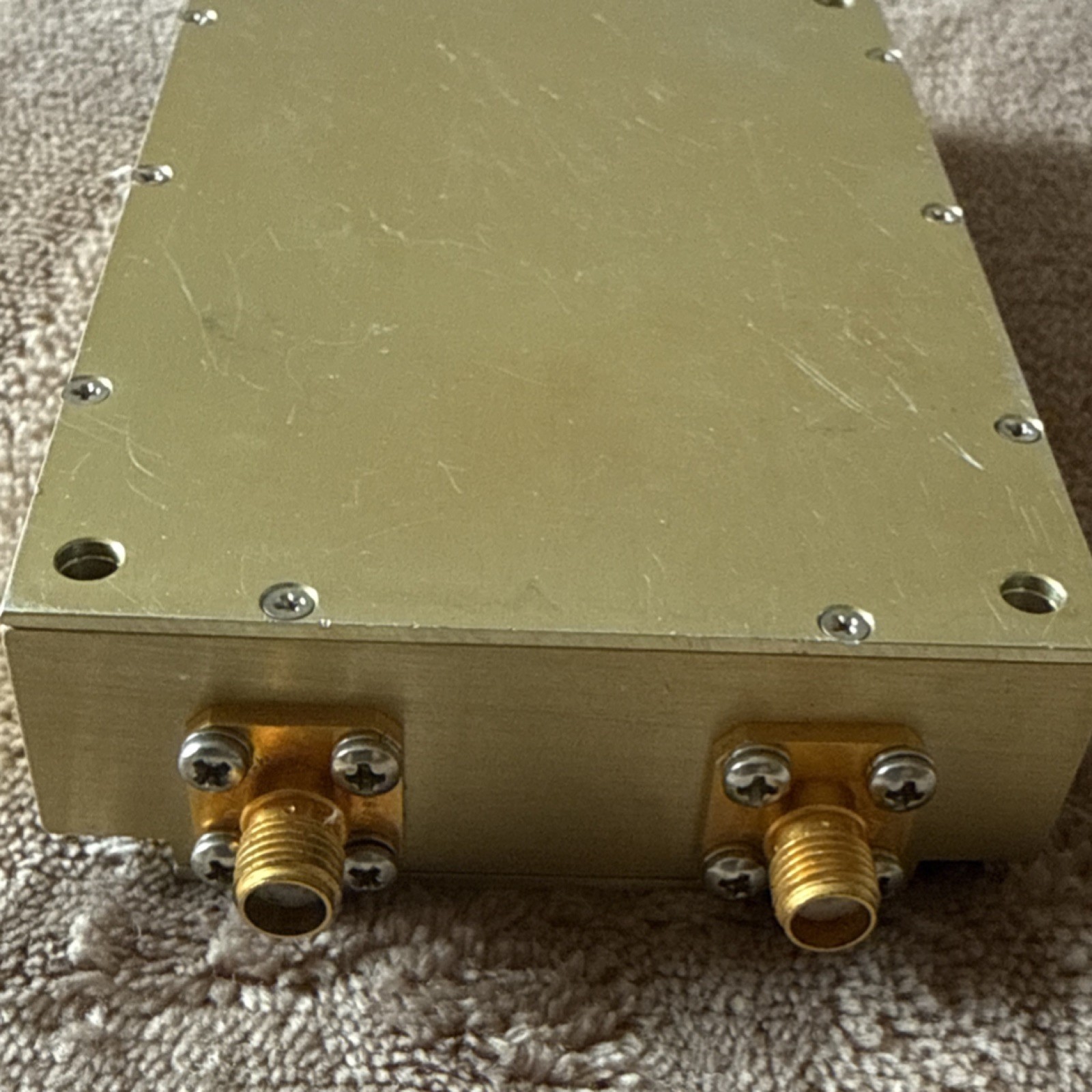 Crystal Technology Inc. RF Microwave Amplifier 582297-1/486583