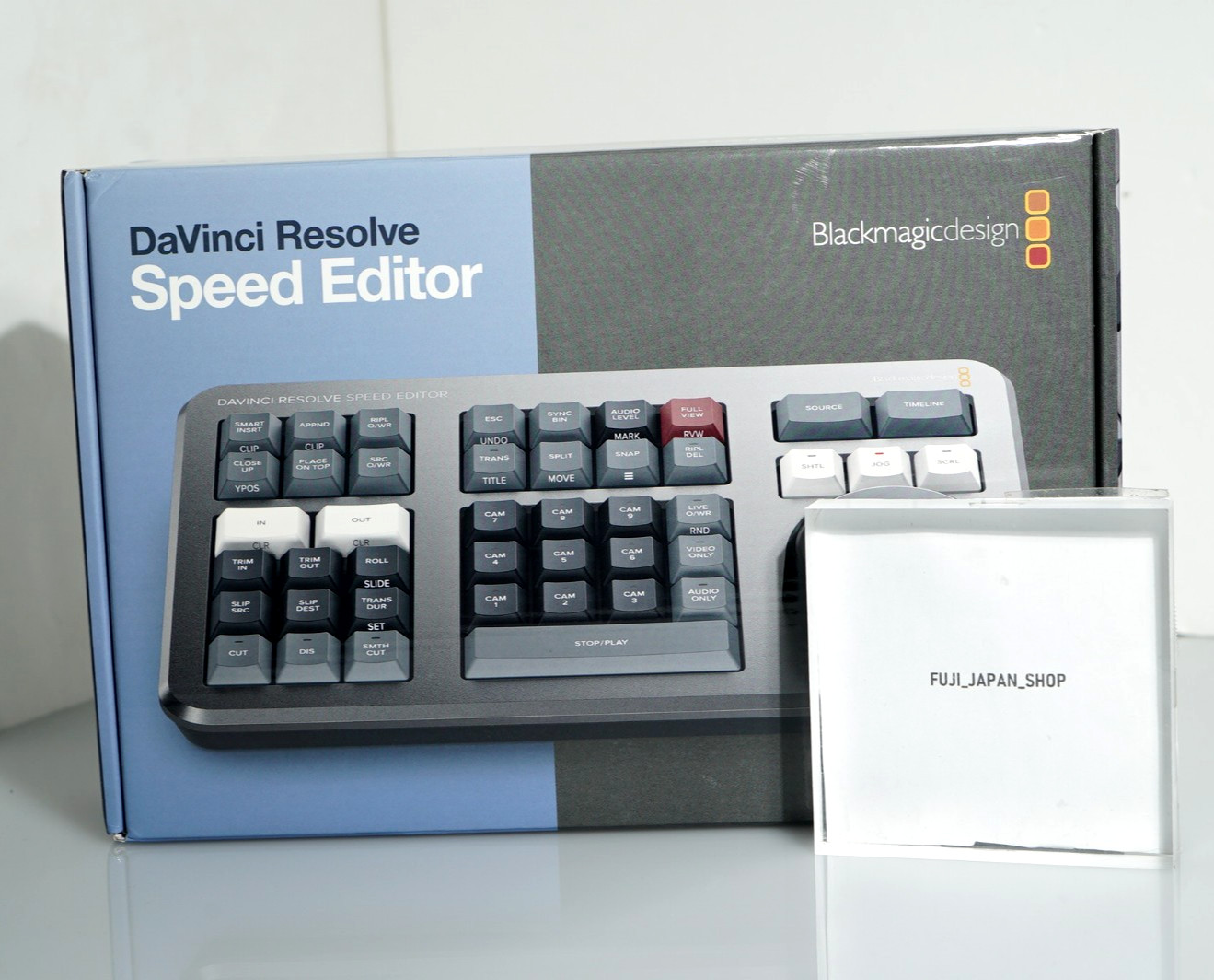 Blackmagic Design DaVinci Resolve Speed Editor Keyboard Video Editing New