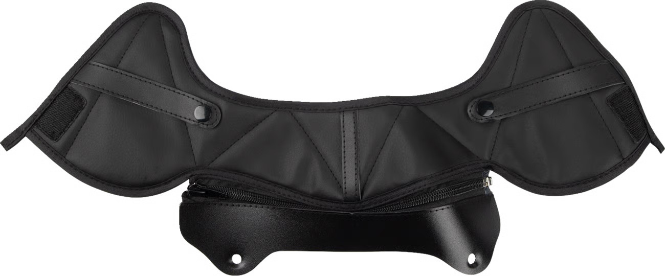 Z1R Neck Curtain for Warrant Helmets - Black Motorcycle ATV/UTV Street 0133-1427