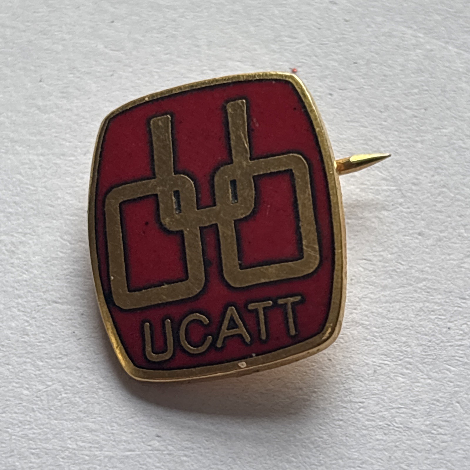 UCATT Union Metal Badge.