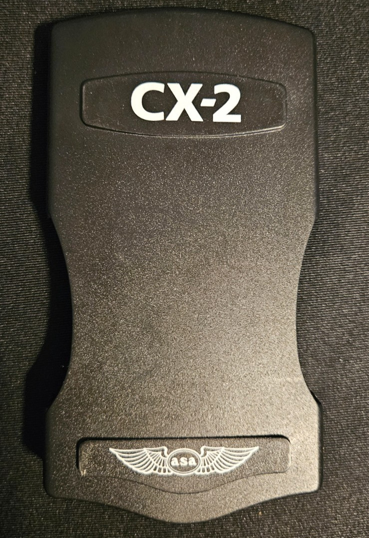 ASA CX-2 Electronic Flight Computer Aviation Calculator Works Missing Batt Cover