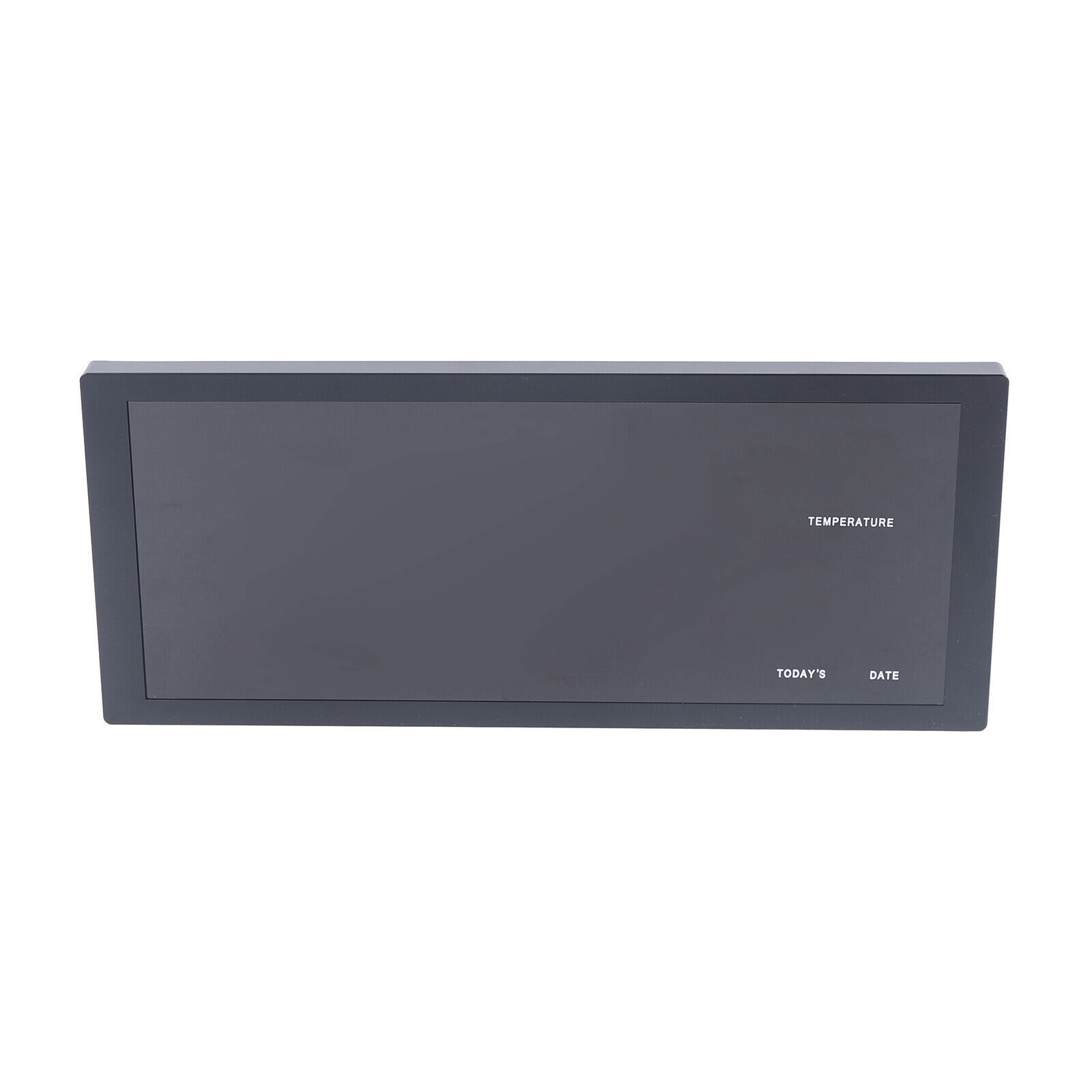 Large Digital LED Wall Clock with Time, Date, Day, and Temperature Display