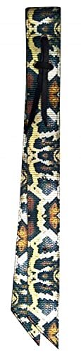 Showman Snake Print Nylon Off Billet