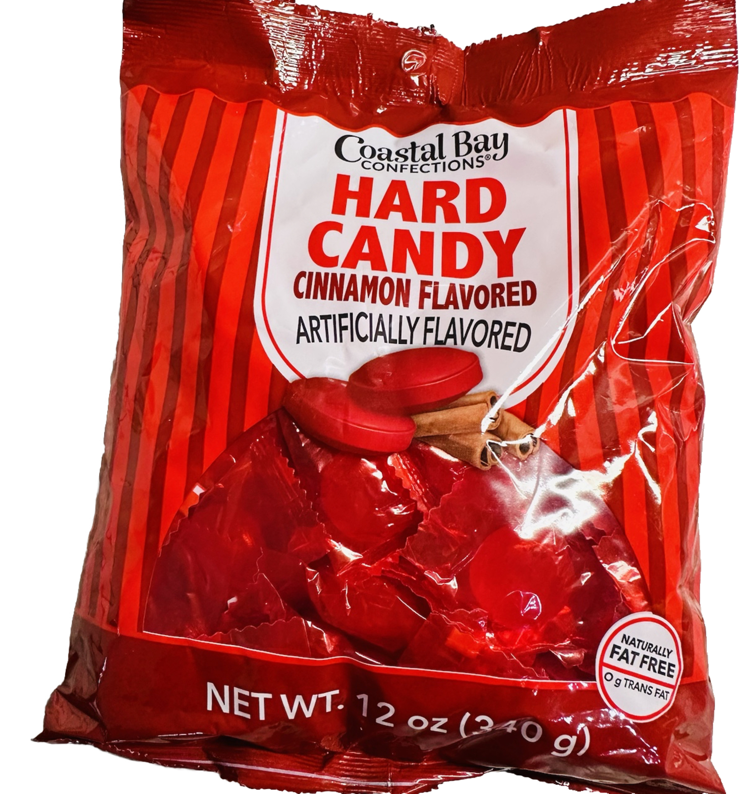 Hard Candy Individually Wrapped Cinnamon Flavored | Coastal Bay 12oz-SHIP 24 HRS