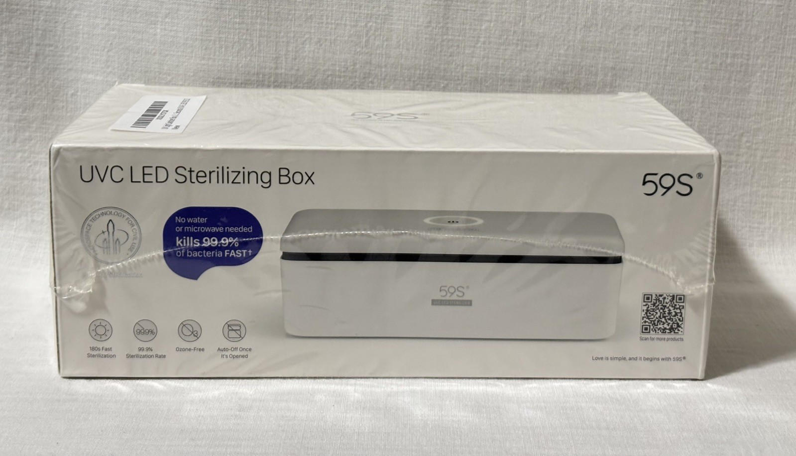 59S UVC LED Sterilizing  Box  Sanitizer~ Jewelry~Glasses~Phone Tool Disinfect