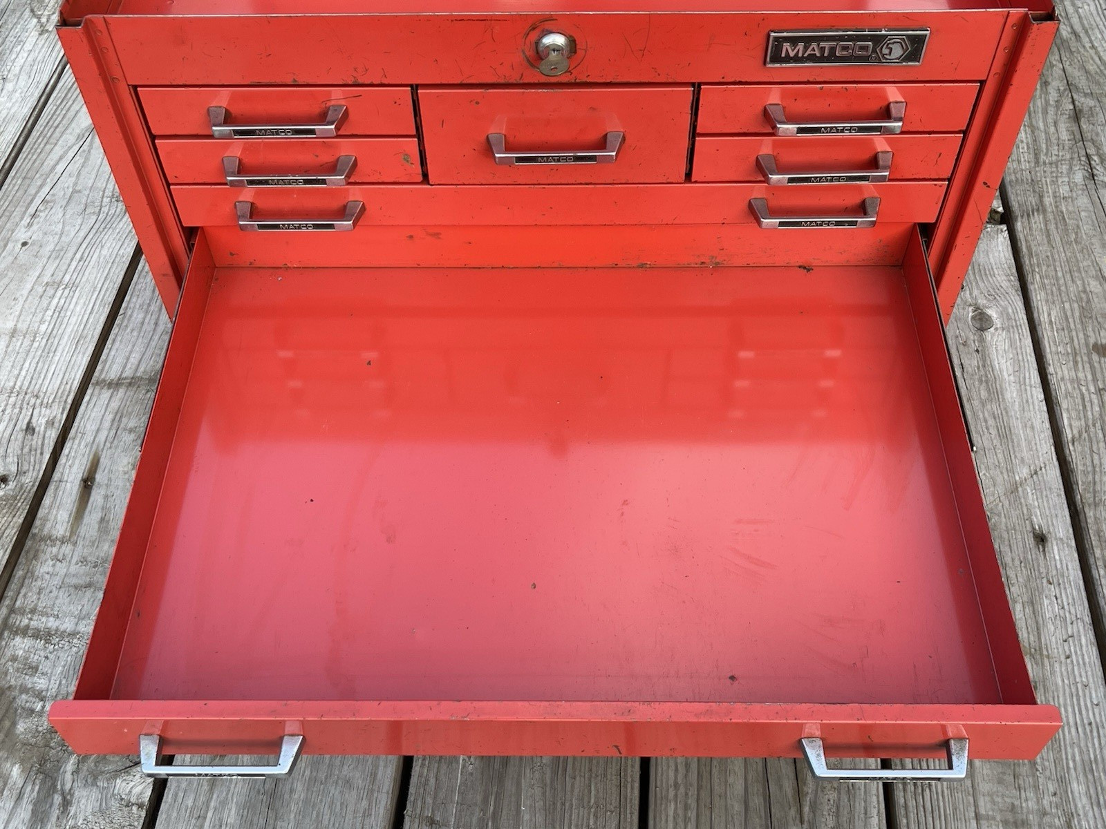 Matco Tool Chest Box Heavy Duty Mechanic Toolbox Used