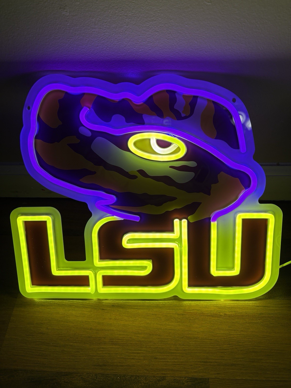LSU Tigers University Neon Signs for Wall Decor