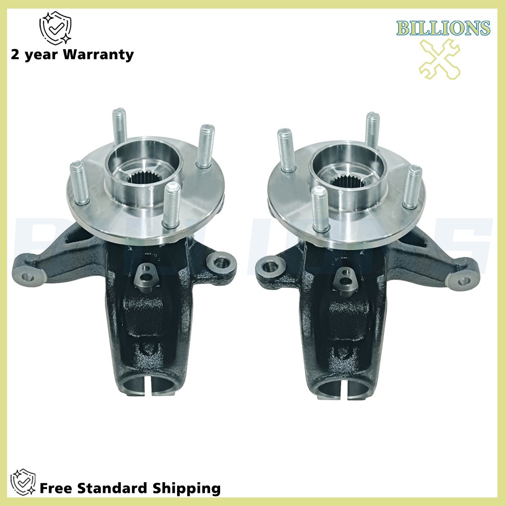 Steering Knuckle+Wheel Hub Bearing Front For Ford Focus 06-2011 698-407 698-406