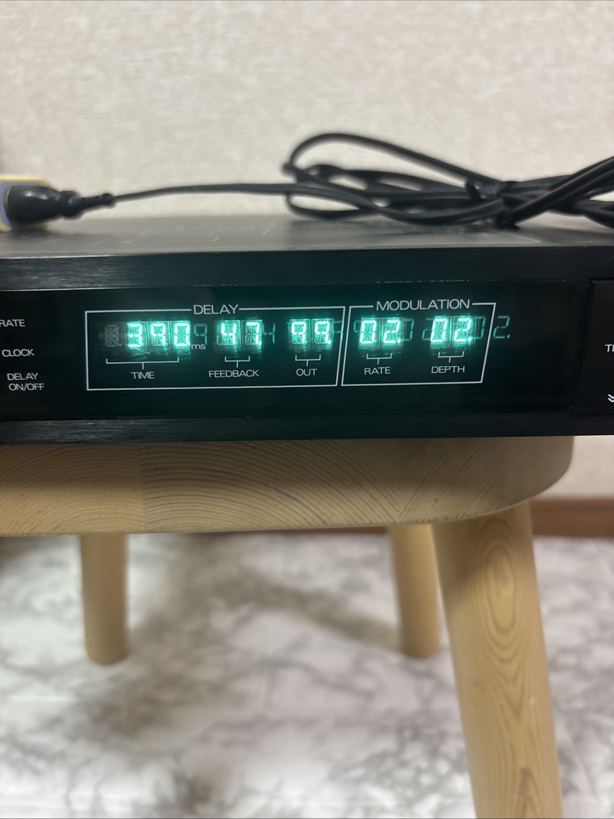 Roland SDE-3000A Digital Delay Vintage Rack Mount Effects Processor Japan TESTED