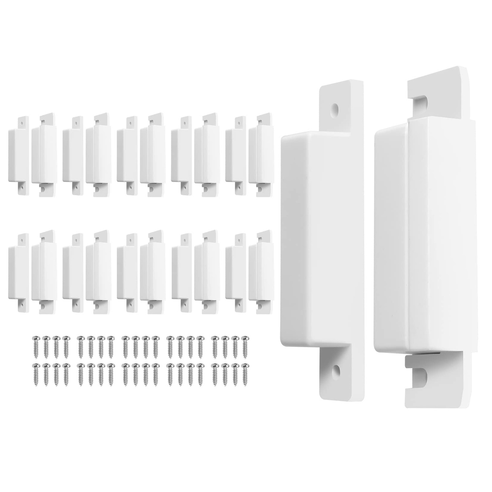 MC-31 Surface Mount Wired NC Door Contact Sensor Alarm Magnetic Reed Switch W...