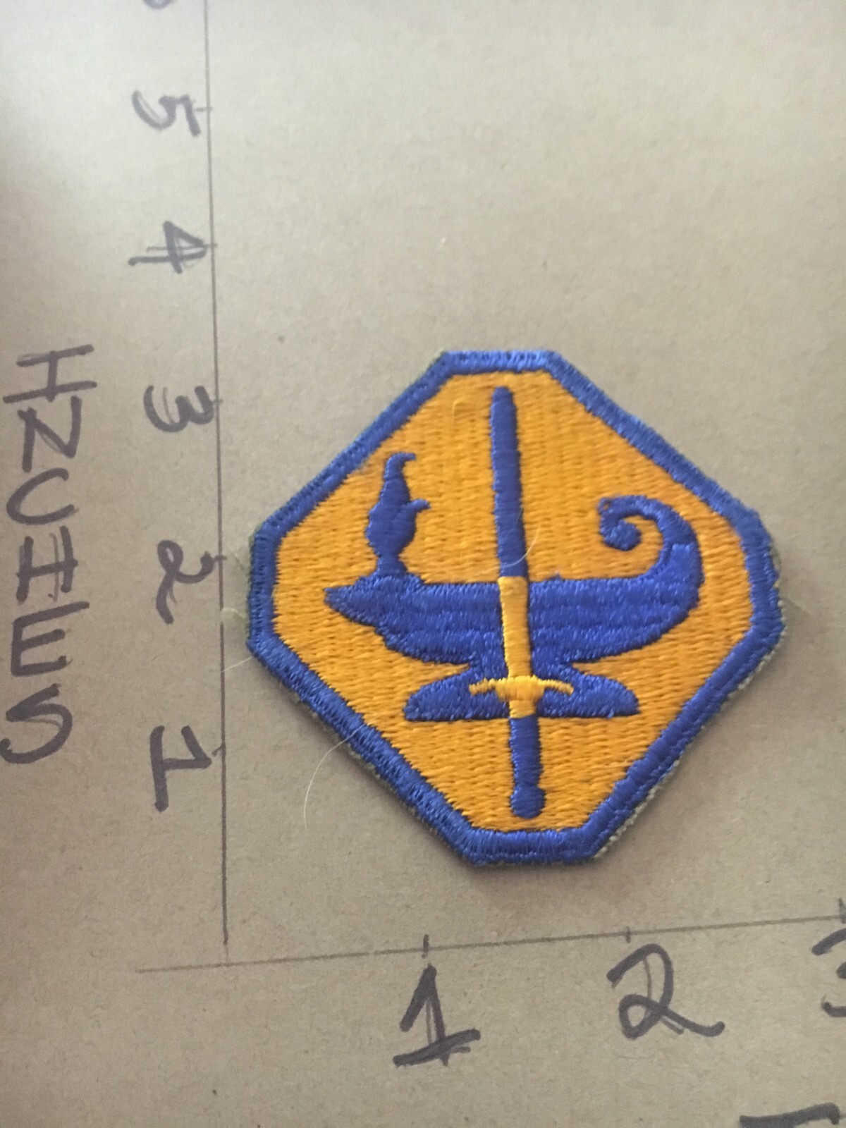 WW2 to Korea era Army Specialized Training Program CMD c/e no glow Patch 5/14/25