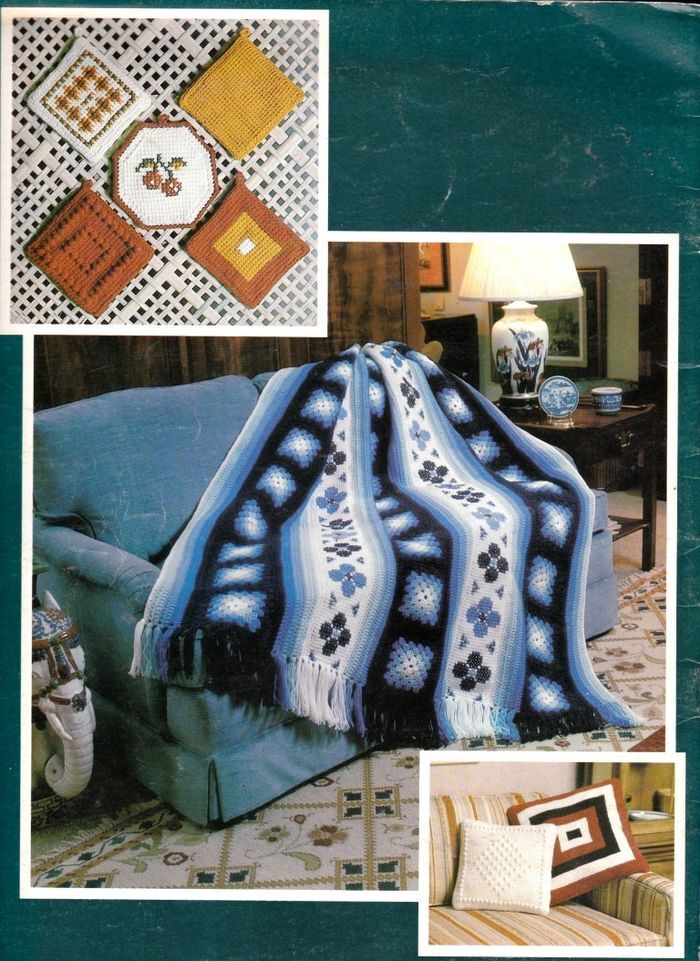 TEACH YOURSELF AFGHAN STITCH 23 PROJECTS