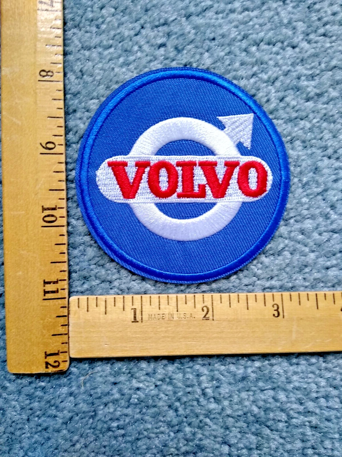 1  VOLVO CAR AUTO IRON ON PATCH  free shipping