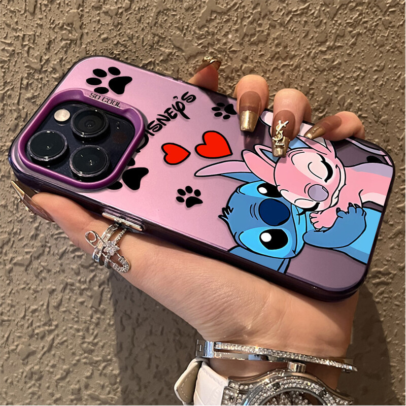 Case For Samsung S26/S25FE/S24/S23/A16/A36/A07/A17/A37 Cute Stitch Phone Cover