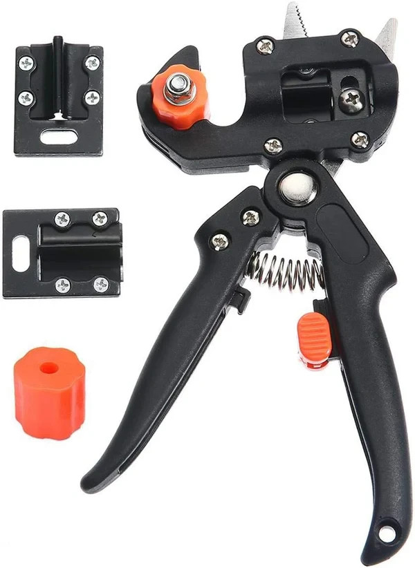 Grafting Tool Kit Pruning Shears Garden Fruit Tree Cutter w/ 3 Blades Set