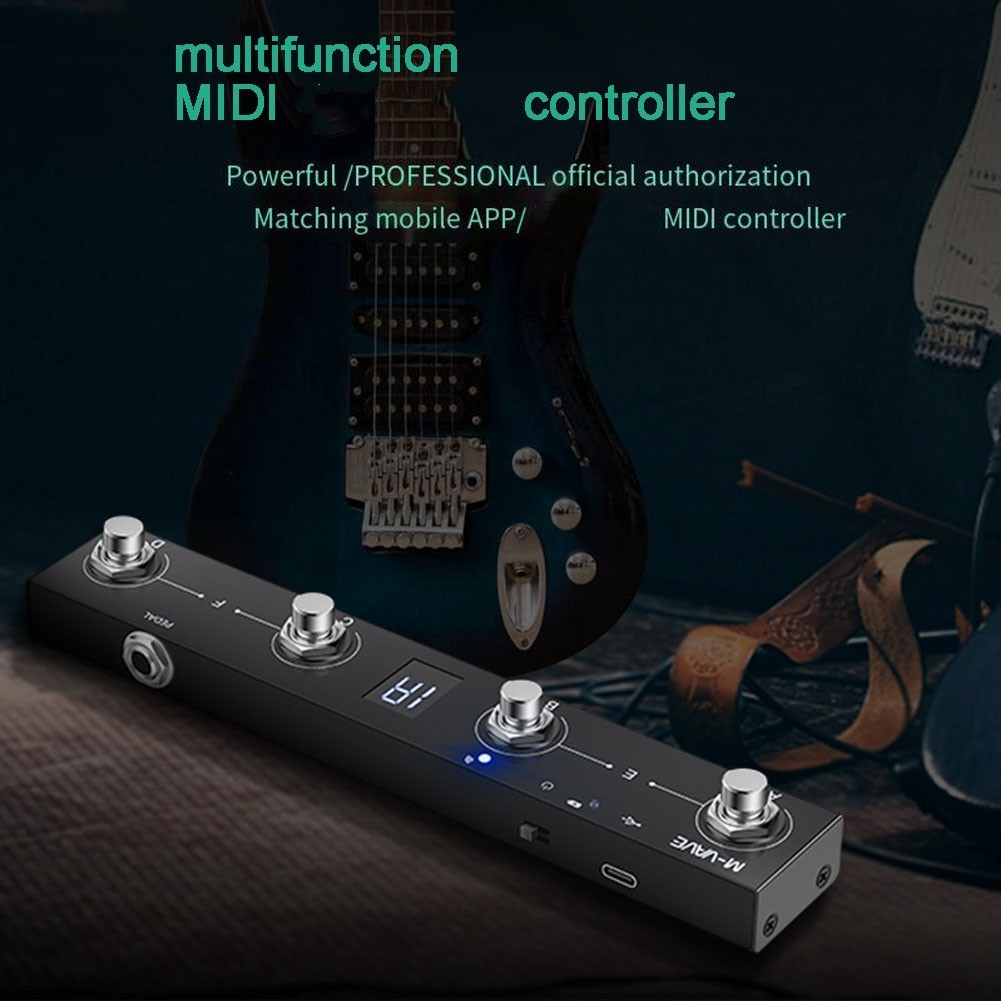 MVAVE Chocolate FOR MIDI Footswitch Controller Extended Life-Easy NEW