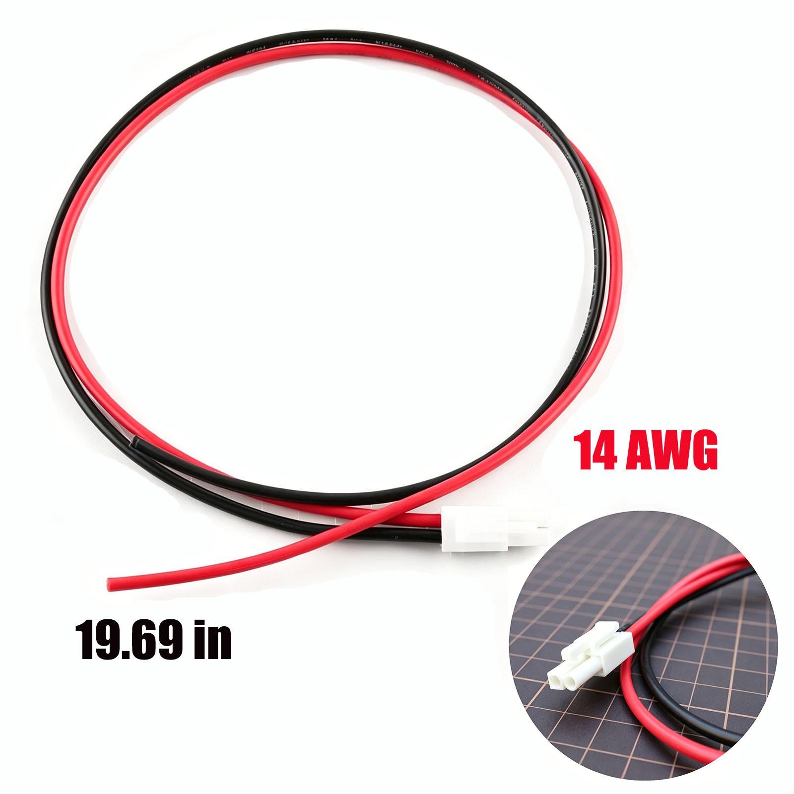 14AWG Power cable Midland MXT90 MXT100 MXT105 MXT110 MXT115 MXTTR MXT275 MXT400