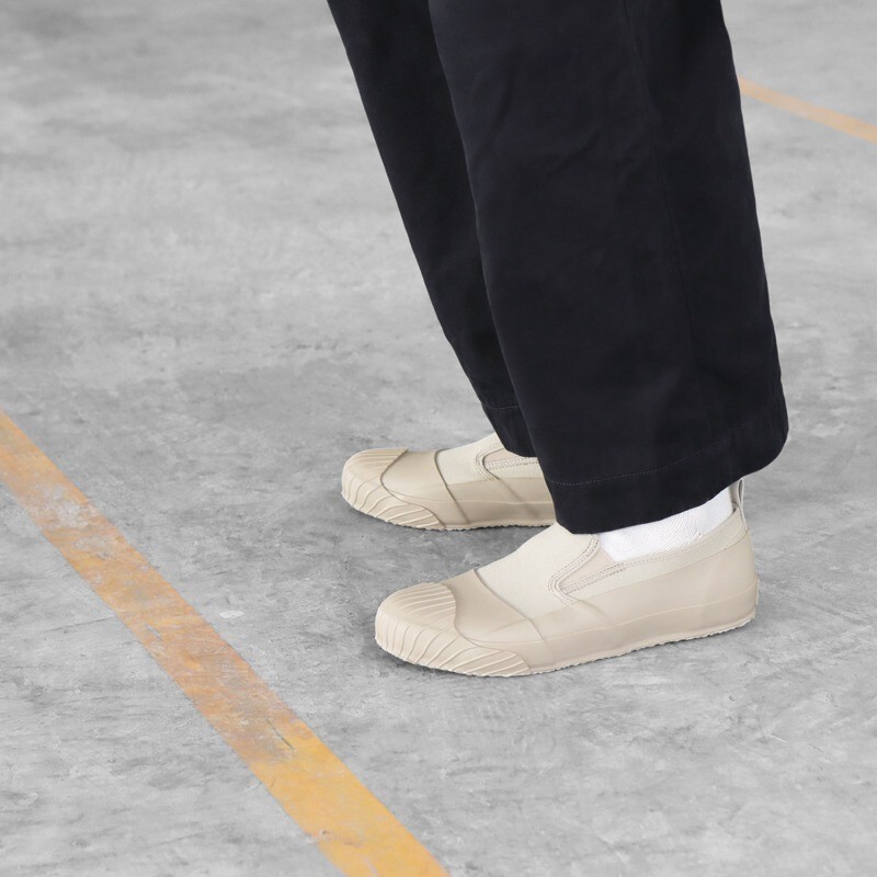 Moonstar FINE VULCANIZED ALW SLIP-ON BEIGE Made in Japan