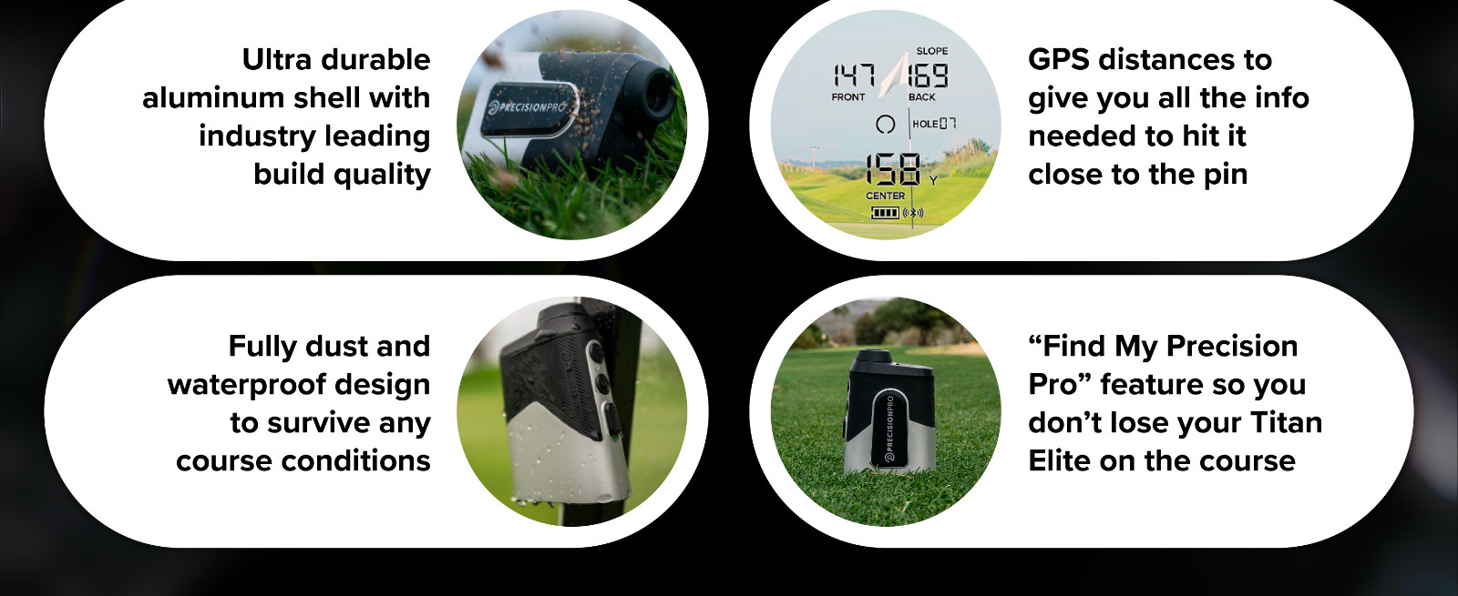 Precision Pro Titan Elite GPS Slope Rangefinder