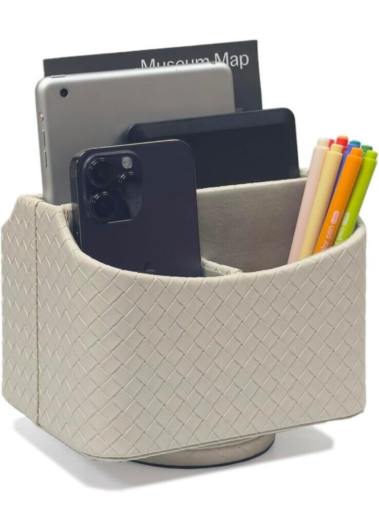 UnionBasic Rotating Desk Organizer, 360 Degree Desk Spinning Caddy, Desktop T