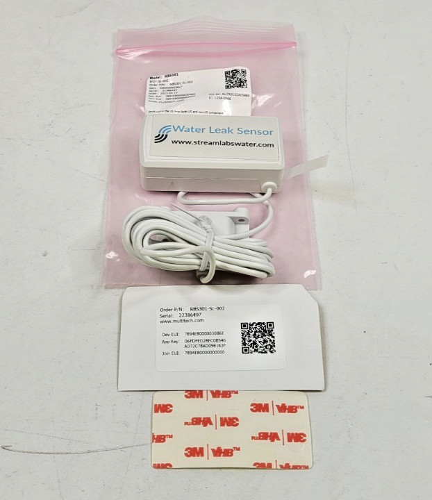 MultiTech RBS301-SL-002 Wireless Water Leak Detection Sensor Stream Labs