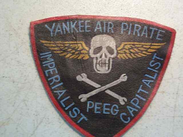 USN Vietnam FIGHTER  LEATHER FLIGHT JACKET PATCH