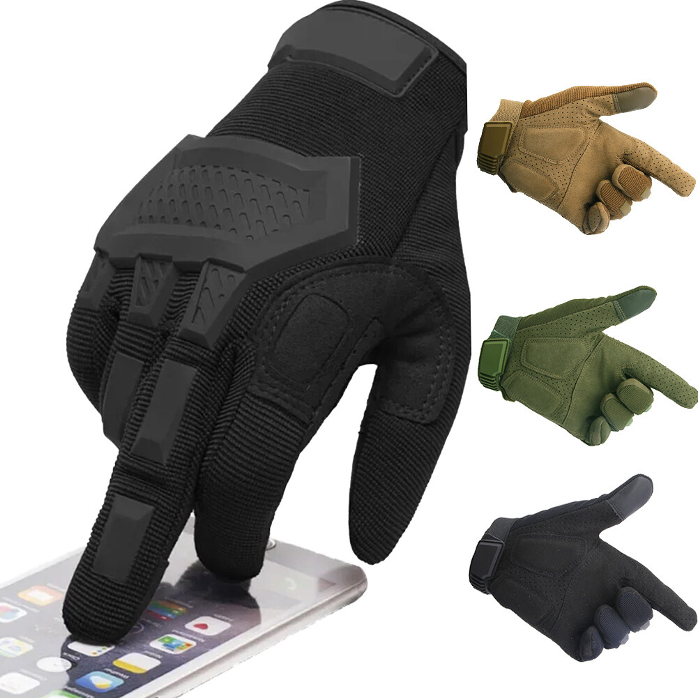 Tactical Military Gloves Touch Screen Full Finger Gloves for Hunting Shooting US