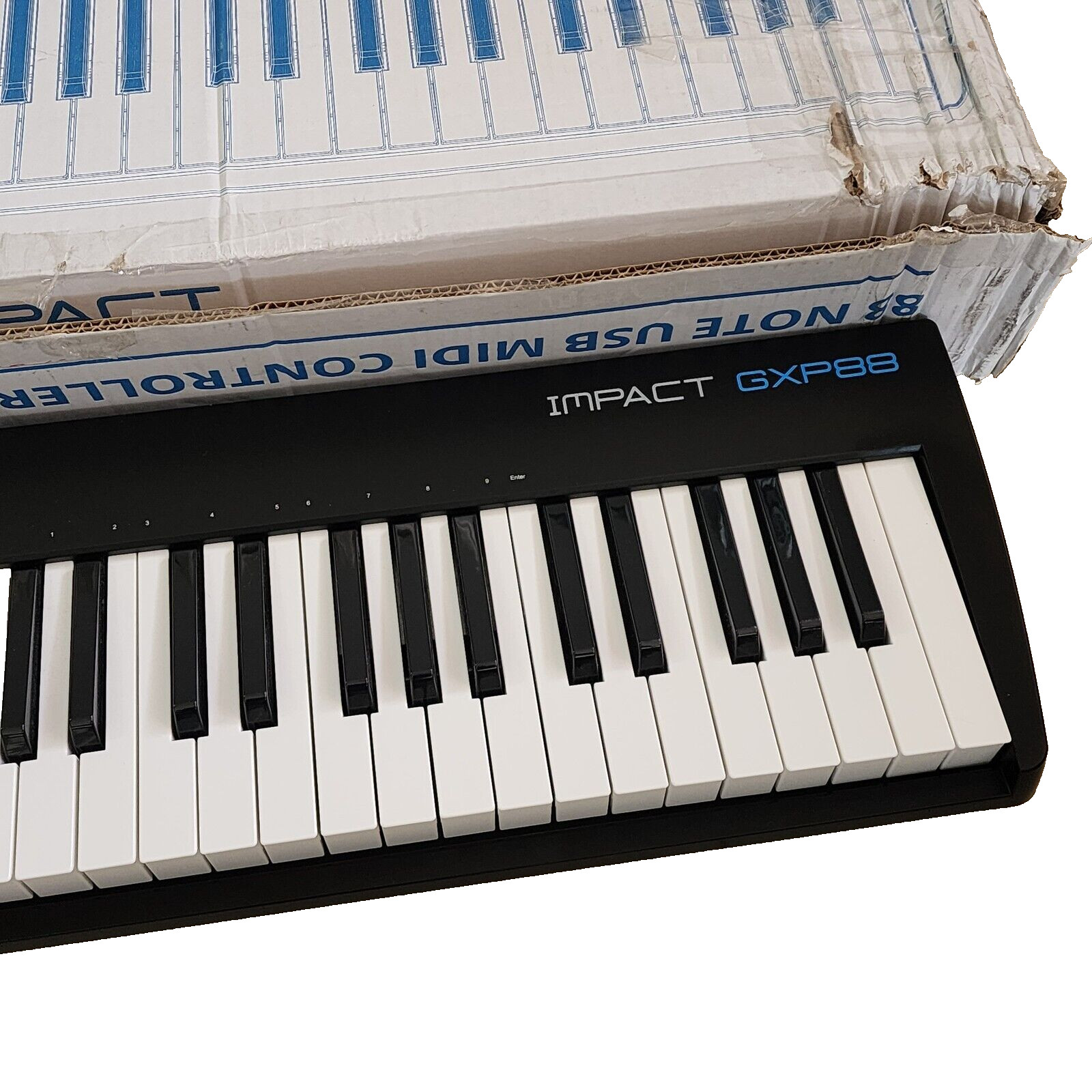 Nektar Impact GXP88 - 88 key MIDI Controller Keyboard - Black - Slightly Used