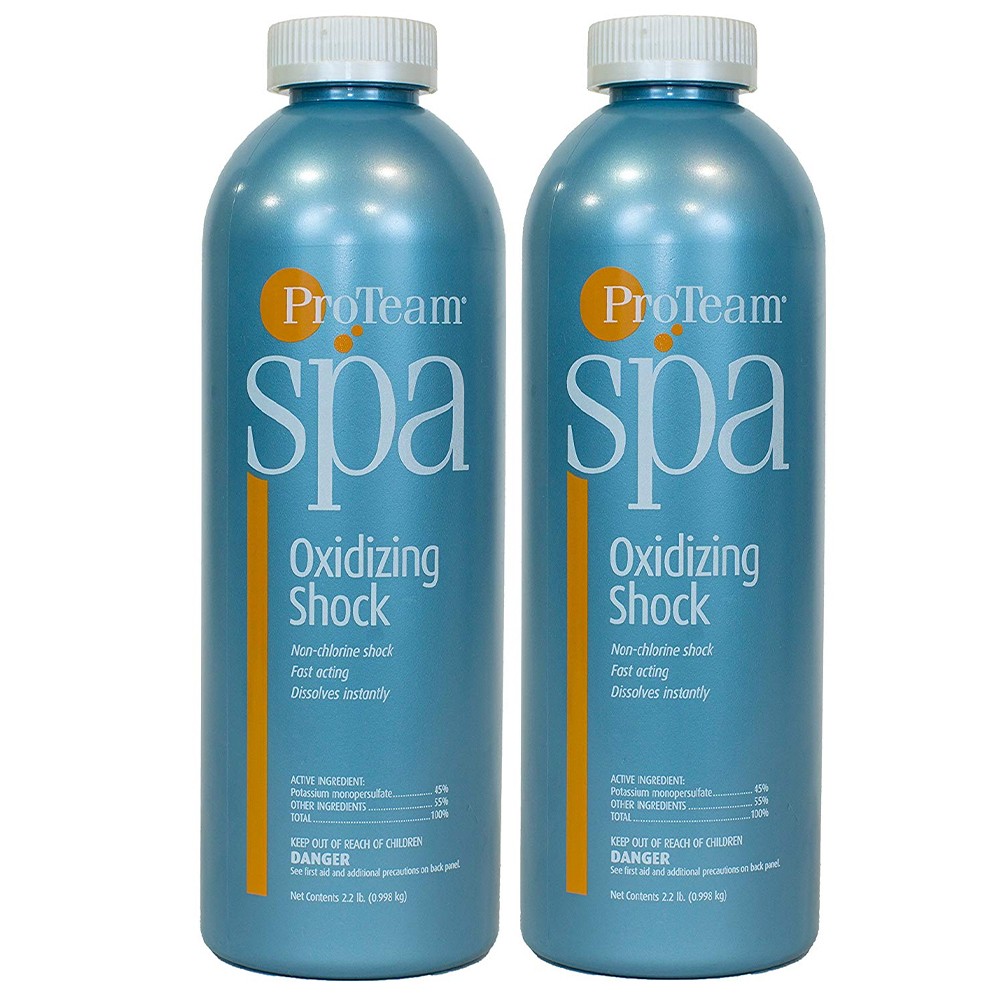 ProTeam Spa Oxidizing Shock 2lb 2pk NonChlorine Shock Oxidizer for Spa & Hot Tub