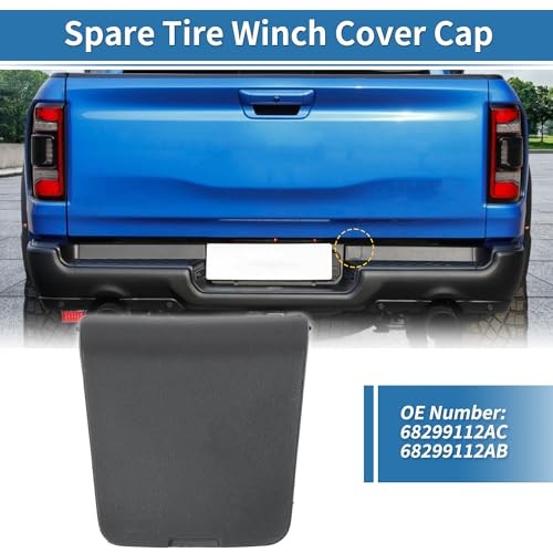 Spare Tire Winch Cover for Ram 1500 DT 2019 2020 2021 2022 2023 2024 New Body