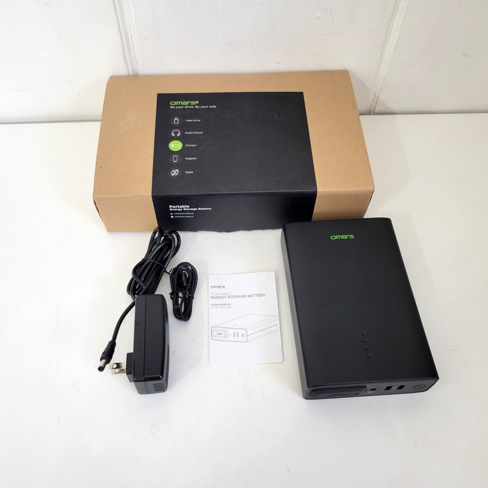 Omar's Portable Energy Storage Battery OMESS2U1ABKUS NIB