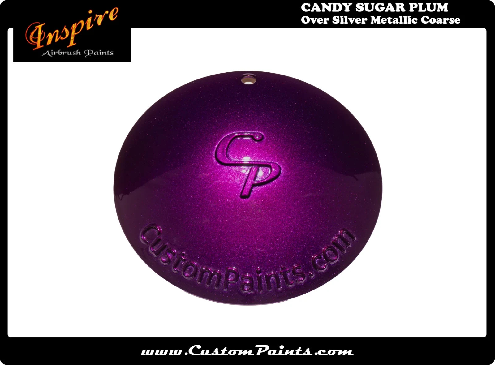 Inspire Candy CONCENTRATE Sugar Plum 4oz (SOLVENT), CUSTOM PAINT, ARTIST