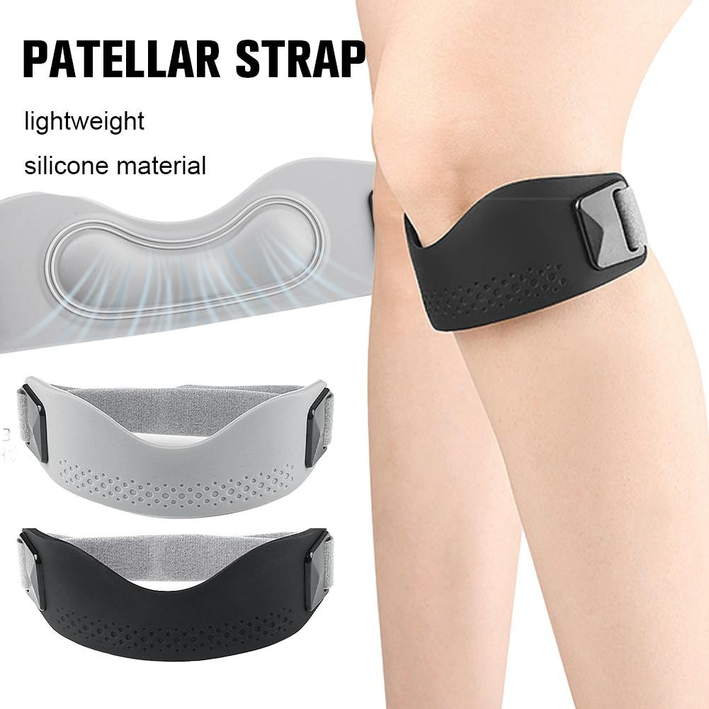 Silicone Patellar Tendon Support Strap, 2025 Upgraded Adjustable patella Su R5Q7
