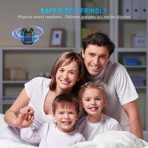 Model Ultrasonic Pest & Insect Repeller, Ultrasonic Repellent for Roach, Rodent,
