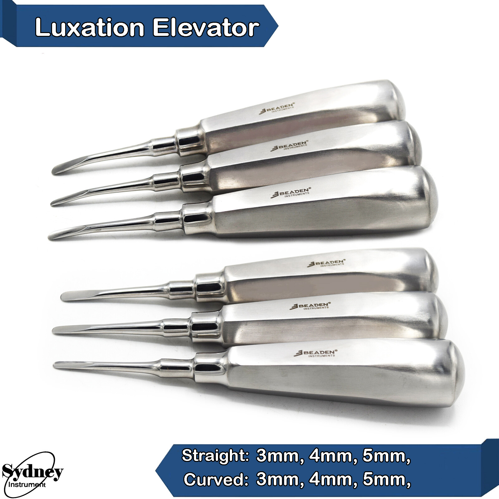 Dental Luxating Elevators Luxation Root Elevators Oral Surgery Lab Instruments