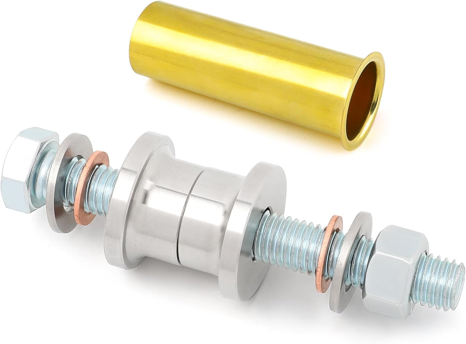 2 Pcs 1 Inch Marine Drain Pipe Flaring Tool Kit with 3 X 1 Inch Brass Drain Tube
