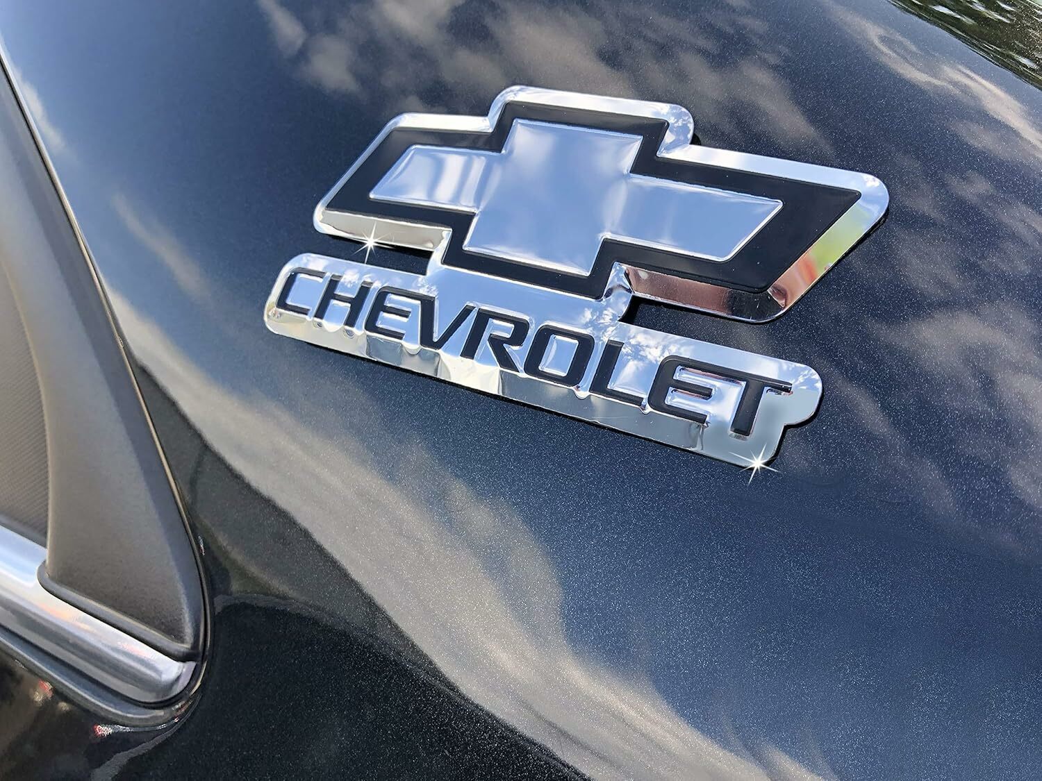 Chroma Graphics 041702 Chevrolet Chevy Bowtie Aluminum Decal